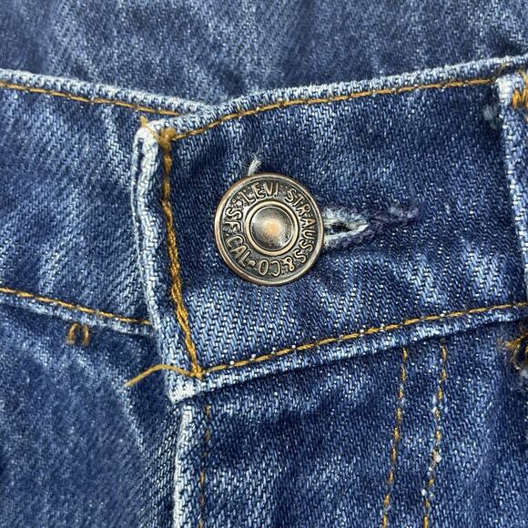 Vintage Levi's 505 Orange Tab Mens 31x32 Late 70s 80s Cotton Slim Straight Leg - Picture 4 of 9